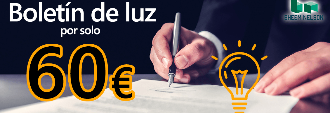 MEJOR PRECIO EN CERTIFICADO DE INSTALACIÓN ELÉCTRICA O BOLETÍN DE LUZ