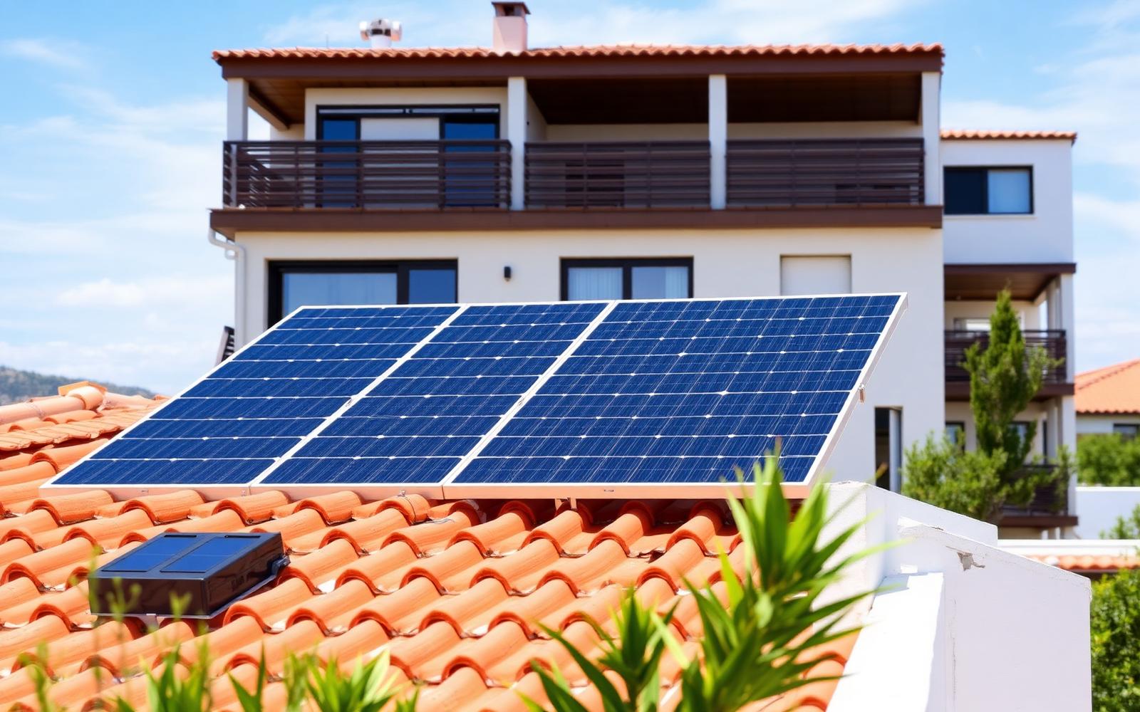 Placas solares en vivienda en Tarragona